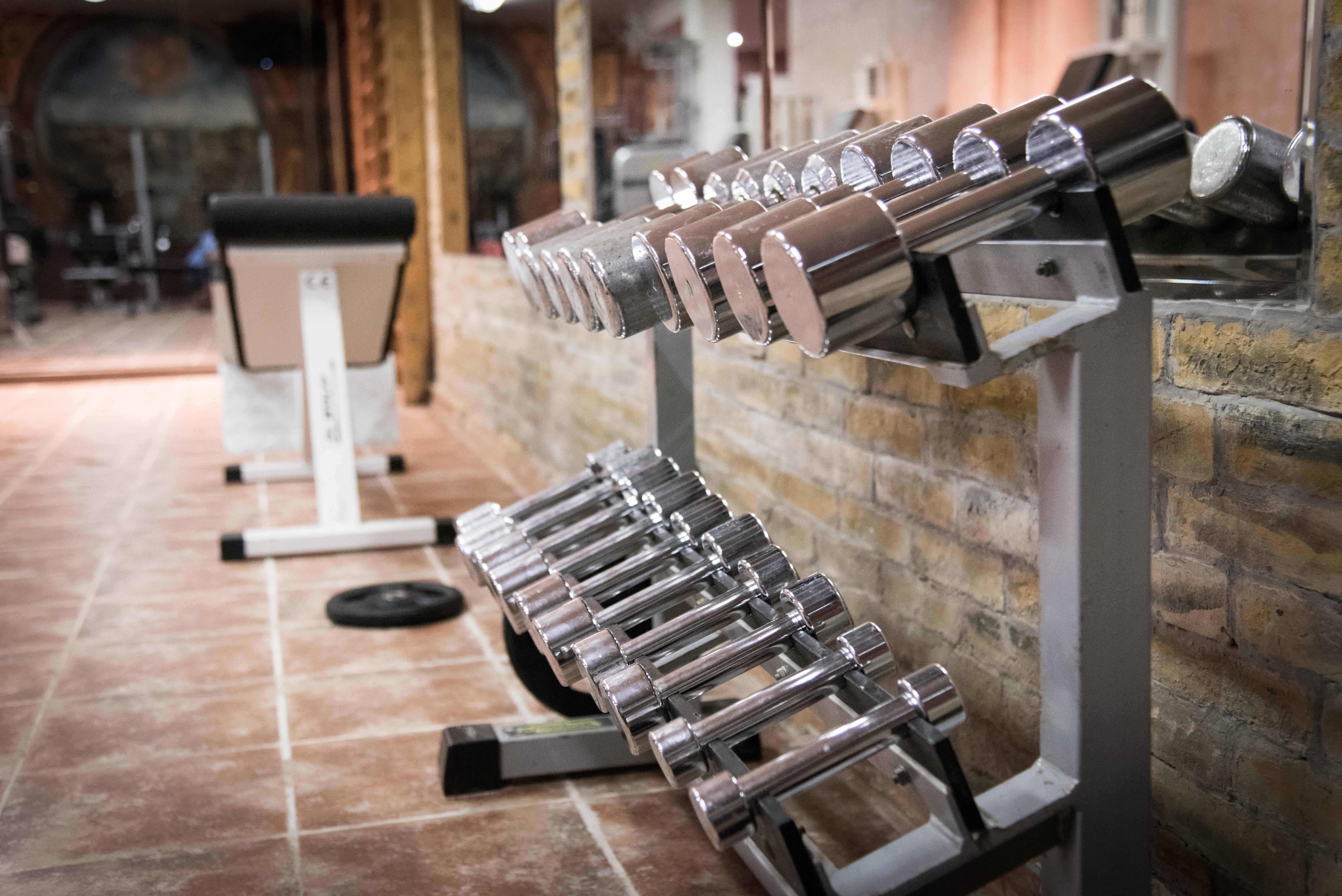 Imperial Palace Hotel Sunny Beach Exterior foto Dumbbells on a rack